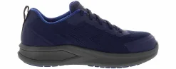 Safety Toe Athletics|Slip Resistant|WOLVERINE Bolt Men’s Composite Toe Work Shoe Blue