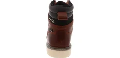 Safety Toe Boots|Slip Resistant|WOLVERINE Floorhand LX Wedge Men’s Steel Toe Work Boot Brown