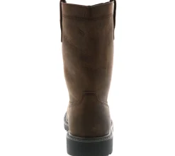 Safety Toe Boots|WOLVERINE Floorhand Men's Steel Toe Work Boot Brown